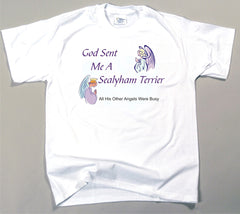 God Sent Me A Sealyham Terrier T-Shirt (170-0005-366)