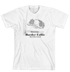 Man's Best Friend Dog Breed T-Shirt - Border Collie (170-0072-154)