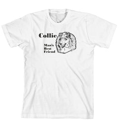 Man's Best Friend Dog Breed T-Shirt - Collie (200B) (170-0072-200B)