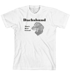 Man's Best Friend Dog Breed T-Shirt - Dachshund (170-0072-204)
