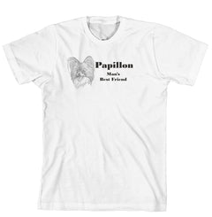 Man's Best Friend Dog Breed T-Shirt - Papillon (170-0072-320)