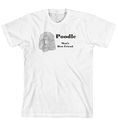 Man's Best Friend Dog Breed T-Shirt - Poodle (170-0072-340)
