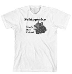 Man's Best Friend Dog Breed T-Shirt - Schipperke (170-0072-360)