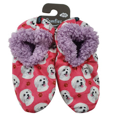 Comfies Pet Lover Slippers by E&S Imports - Maltese (281-24)