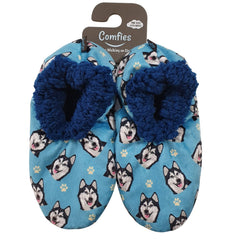 Comfies Pet Lover Slippers-Siberian Husky (281-40)