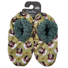 Comfies Pet Lover Slippers-Australian Shepherd (281-53)