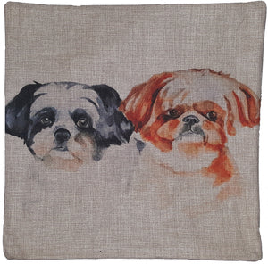 cotton-linen-dog-pillow-shih-tzu