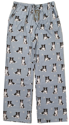 Comfies Unisex Pajama Bottoms - Border Collie