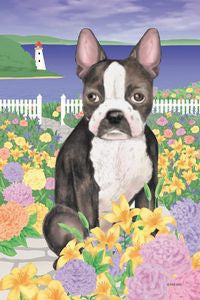 Gr8 Dog Boston Terrier House Flag (5027)