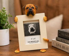 Bullmastiff (2 1/2x3 1/2) Small Photo Picture Ceramic Frame from E&S Imports