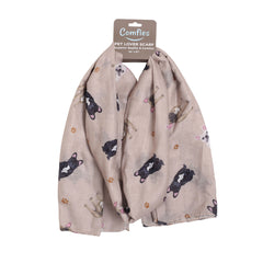 E&S Pet Lover Scarf - French Bulldog (631-64)