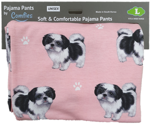 Comfies Unisex Pajama Bottoms - Shih Tzu (350-87)