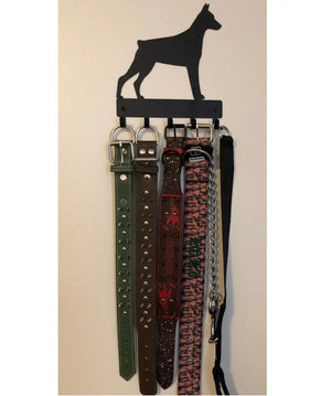 Doberman Pinscher Key Holder & Leash Hanger
