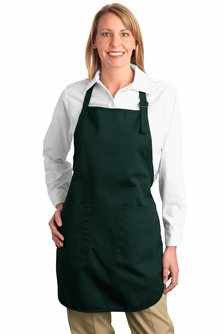 Port Authority Full Length Apron with Pockets - Great for home, in the garden or at work