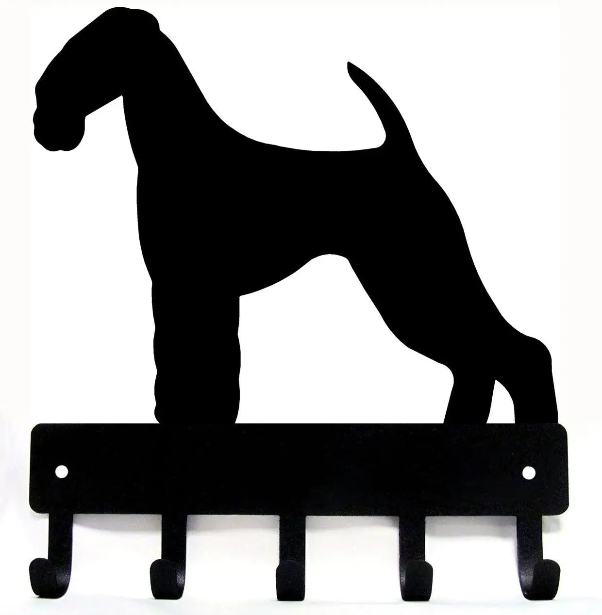 Airedale Terrier Dog Key Rack/ Leash Hanger