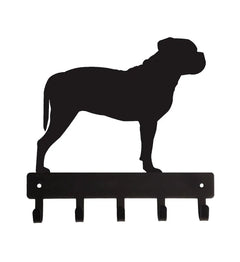 American Bulldog Dog Key Rack/ Leash Hanger