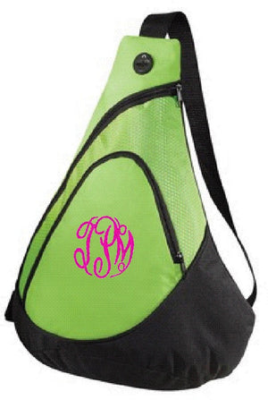 Honeycomb Sling Pack - Personalize with a name or monogram to make your bag special