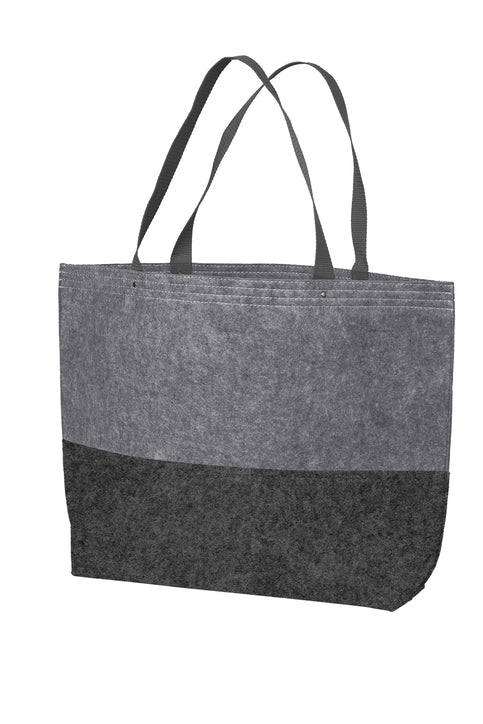 BG402L Grey - charcoal and Black Bag