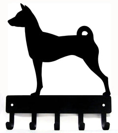 Basenji Dog Key Rack/ Leash Hanger