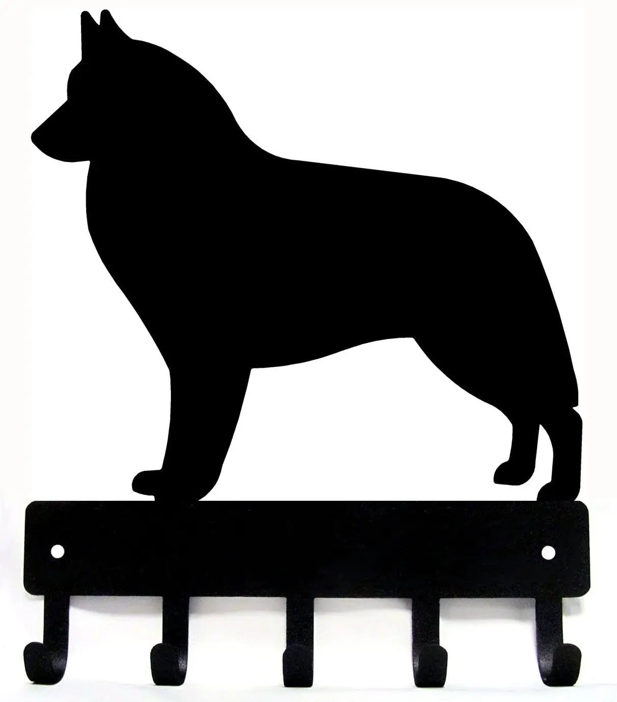Belgian Sheepdog / Groenendael Dog Key Rack/ Leash Hanger