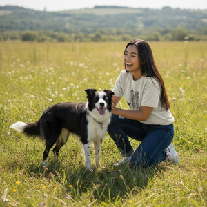 Gr8 Dogs Brand Border Collie Adult T-Shirt
