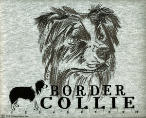 Gr8 Dogs Brand Border Collie Adult T-Shirt