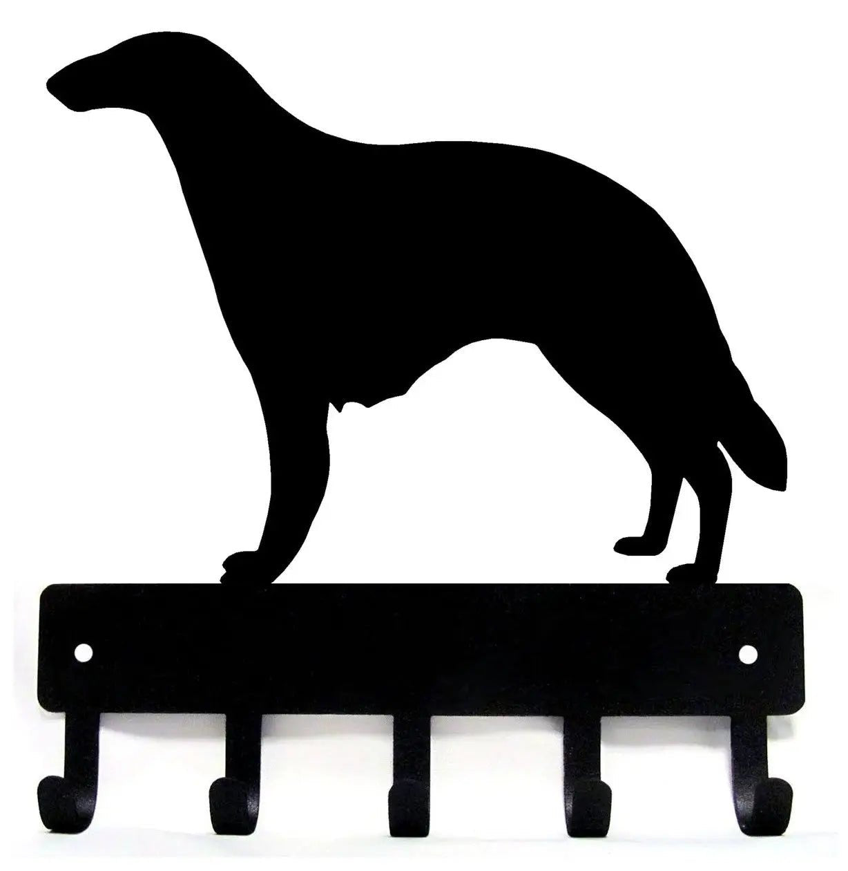 Borzoi Dog Key Rack/ Leash Hanger