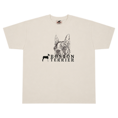 Gr8 Dogs Brand Boston Terrier Adult T-Shirt