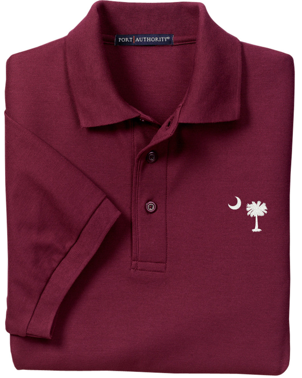 Port Authority® Silk Touch™ Polo - Burgundy Garnett