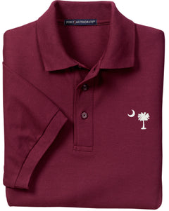 Port Authority® Silk Touch™ Polo - Burgundy Garnett