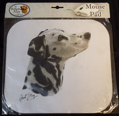 Mouse Pad Designs by Robert May - Dalmatian (RMP02)