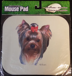Mouse Pad Designs by Robert May - Yorkshire Terrier (Yorkie) (WCMP04)