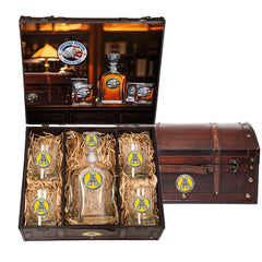 Appalachian State University Decanter Chest Set