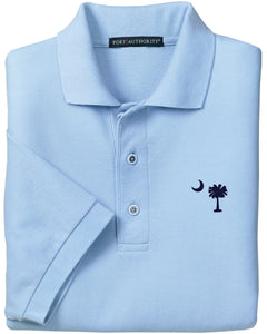 Port Authority® Silk Touch™ Polo - Carolina Blue
