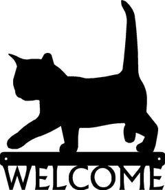 Cat #02 Welcome Sign