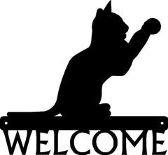 Cat #15 Welcome Sign