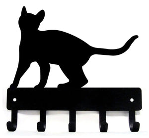 Cat #18 Key Rack with 5 Hooks