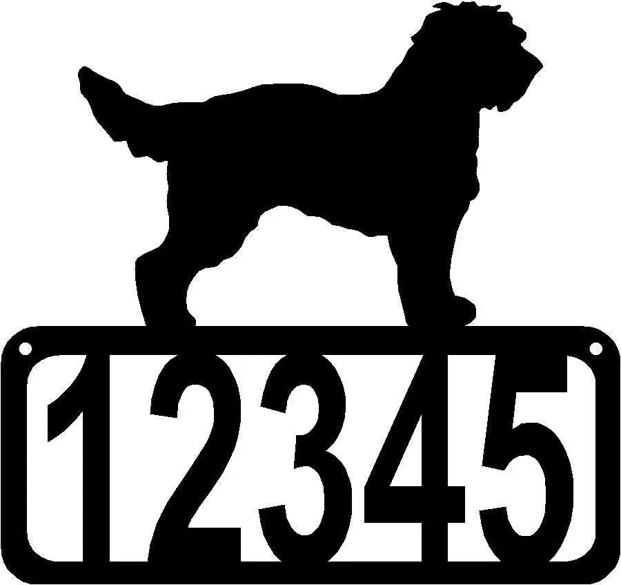 Cockapoo Dog House Address Sign