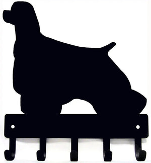 Cocker Spaniel Dog Key Rack/ Leash Hanger