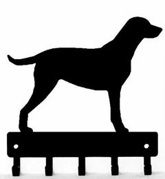 Curly Coated Retriever Dog Key Rack/ Leash Hanger