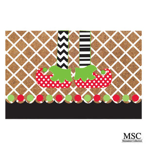 Christmas Doormat - Elf Legs (DMEL/6868)
