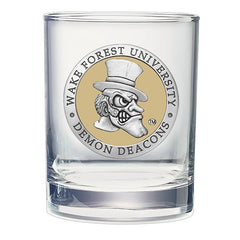 Wake Forest University Double Old Fashioned Glass, 13.5 oz
