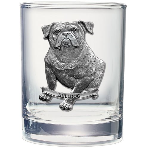 Bulldog Double Old Fashioned Glass, 13.5 oz