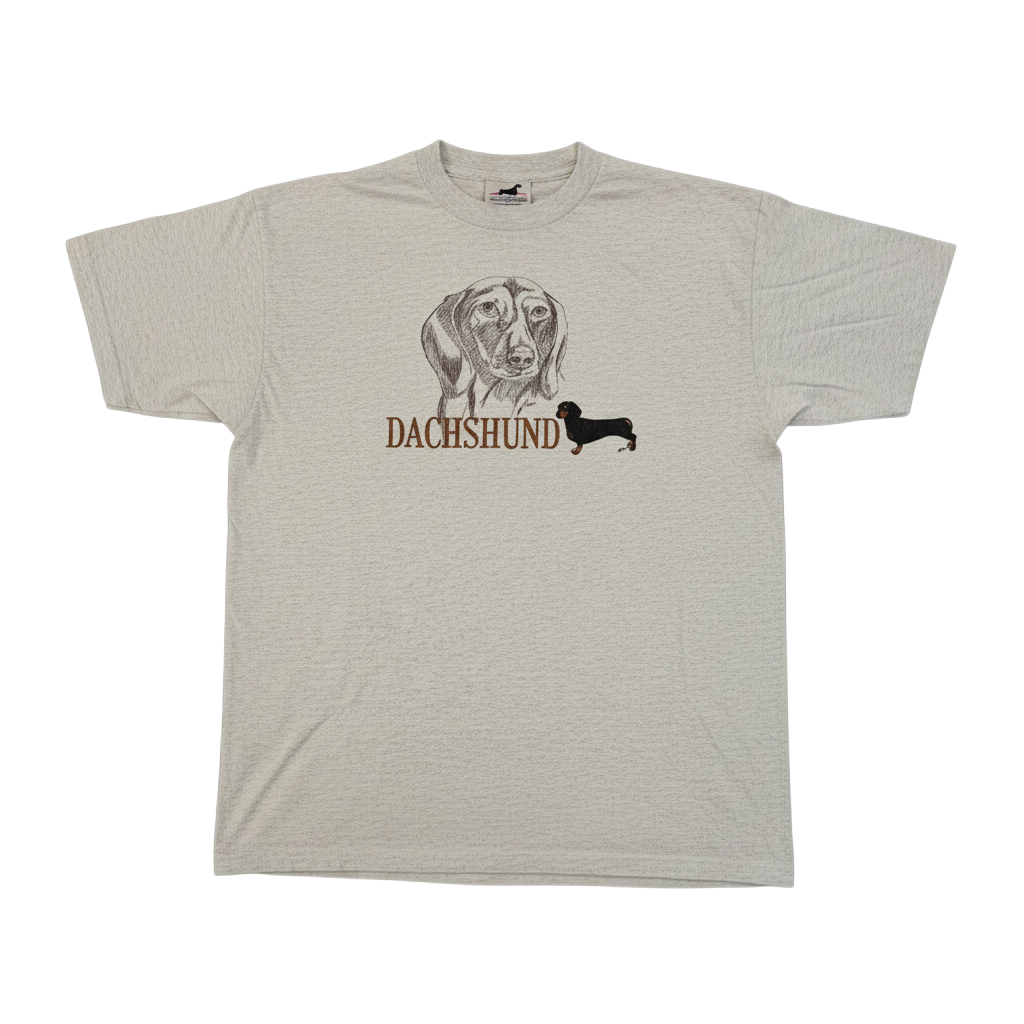 Gr8 Dog Dachshund (Black) Adult T-Shirt