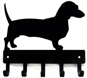 Dachshund Key Holder and Leash Hanger