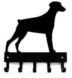 Doberman Pinscher Key Holder & Leash Hanger