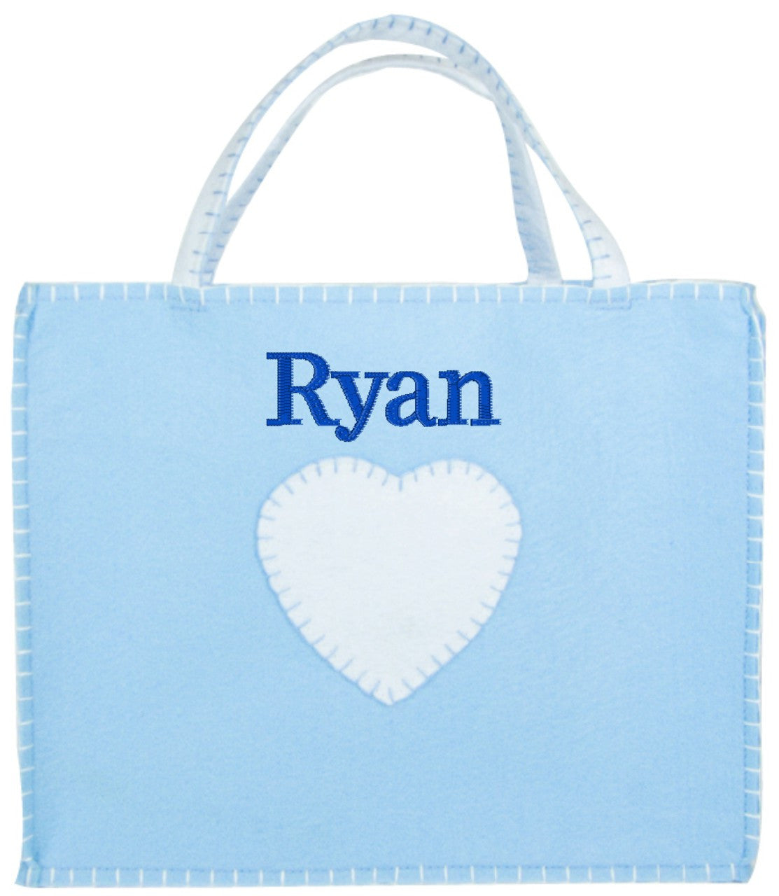 Felt Baby Bag - Blue (Ethan)