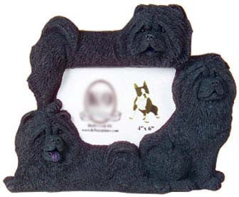 K9 Creation 4x6 Picture Frame - Chow (Black) (F12B)