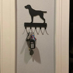 GSP German Shorthaired Pointer Dog Key Holder/ Leash Rack