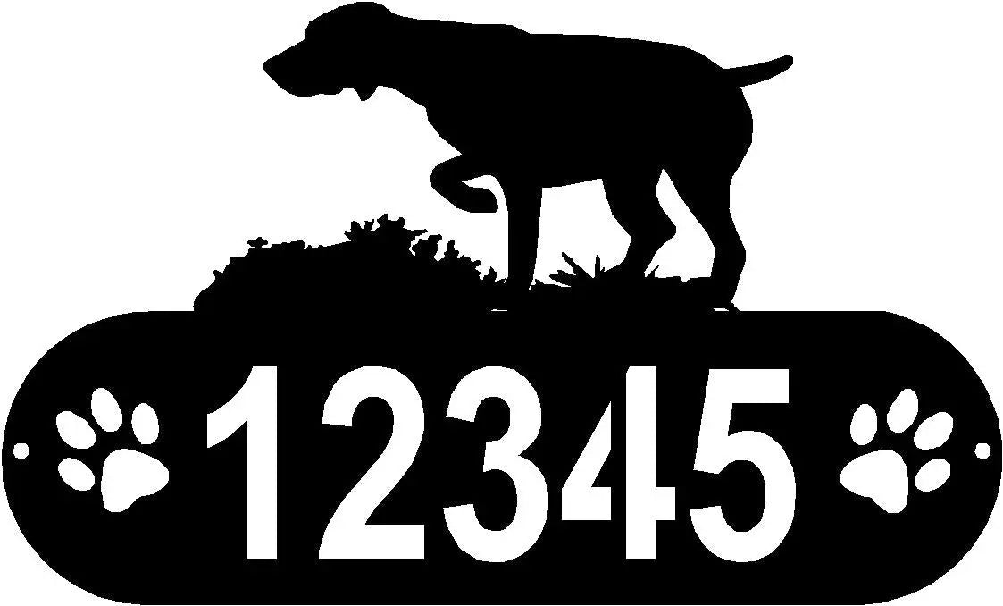 GSP on Point PAWS House Address Sign